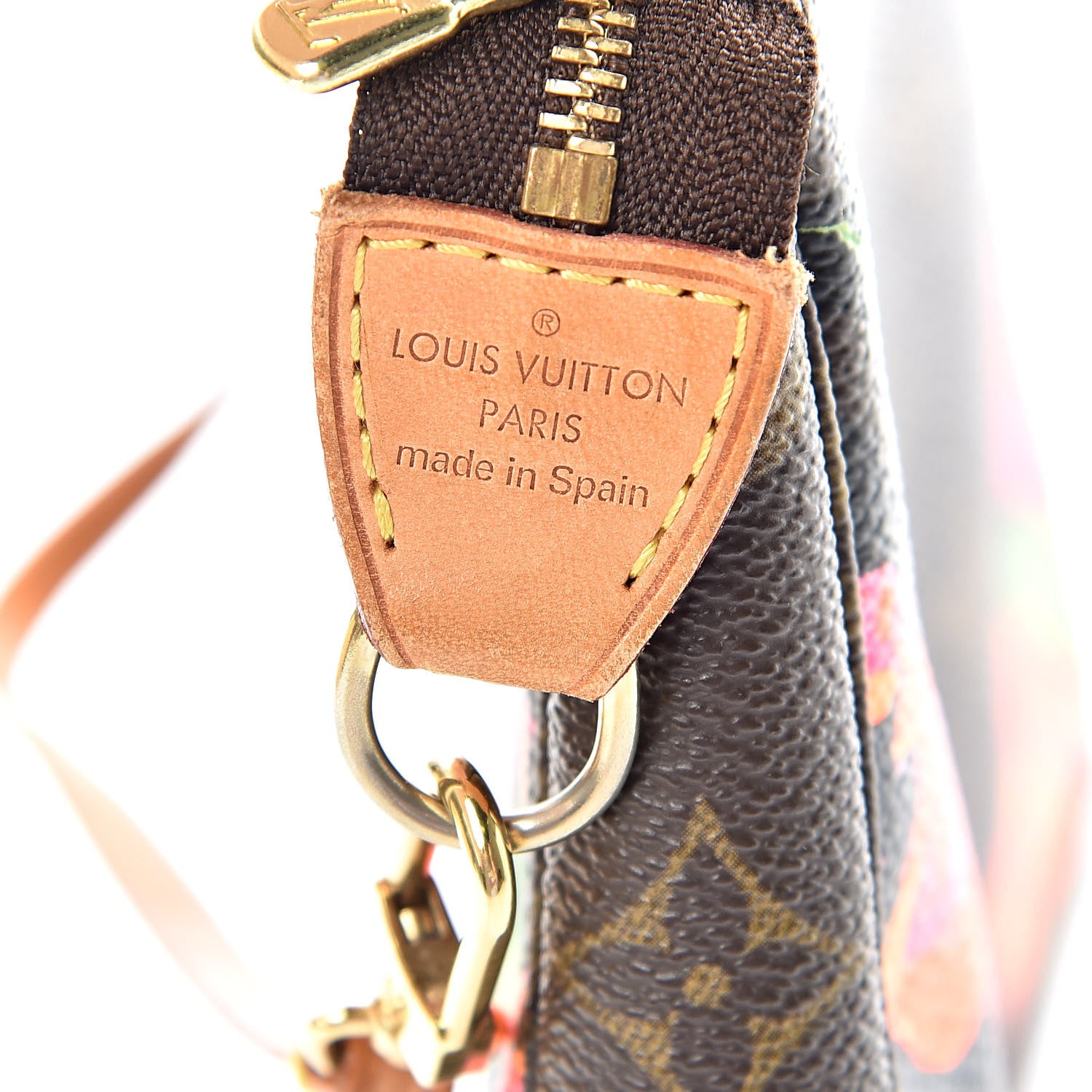 Louis Vuitton Monogram Roses Pochette Accessories 6 of 11