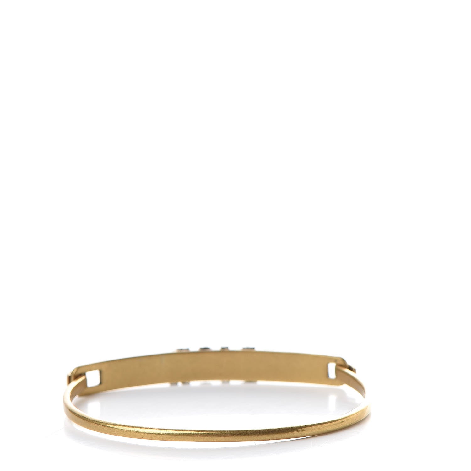 Christian Dior Metal Crystal Dio(r)evolution Bracelet Set Gold 7 of 10