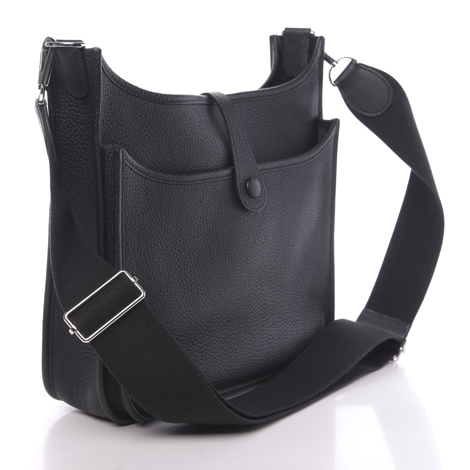 Hermes Taurillon Clemence Evelyne III PM Black 3 of 10