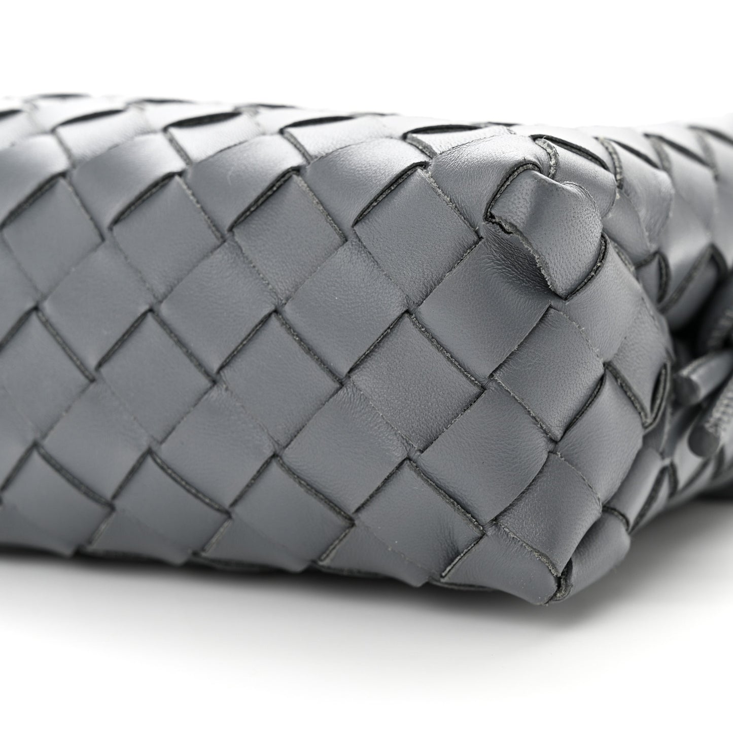 Nappa Intrecciato Mini Loop Camera Bag Thunder