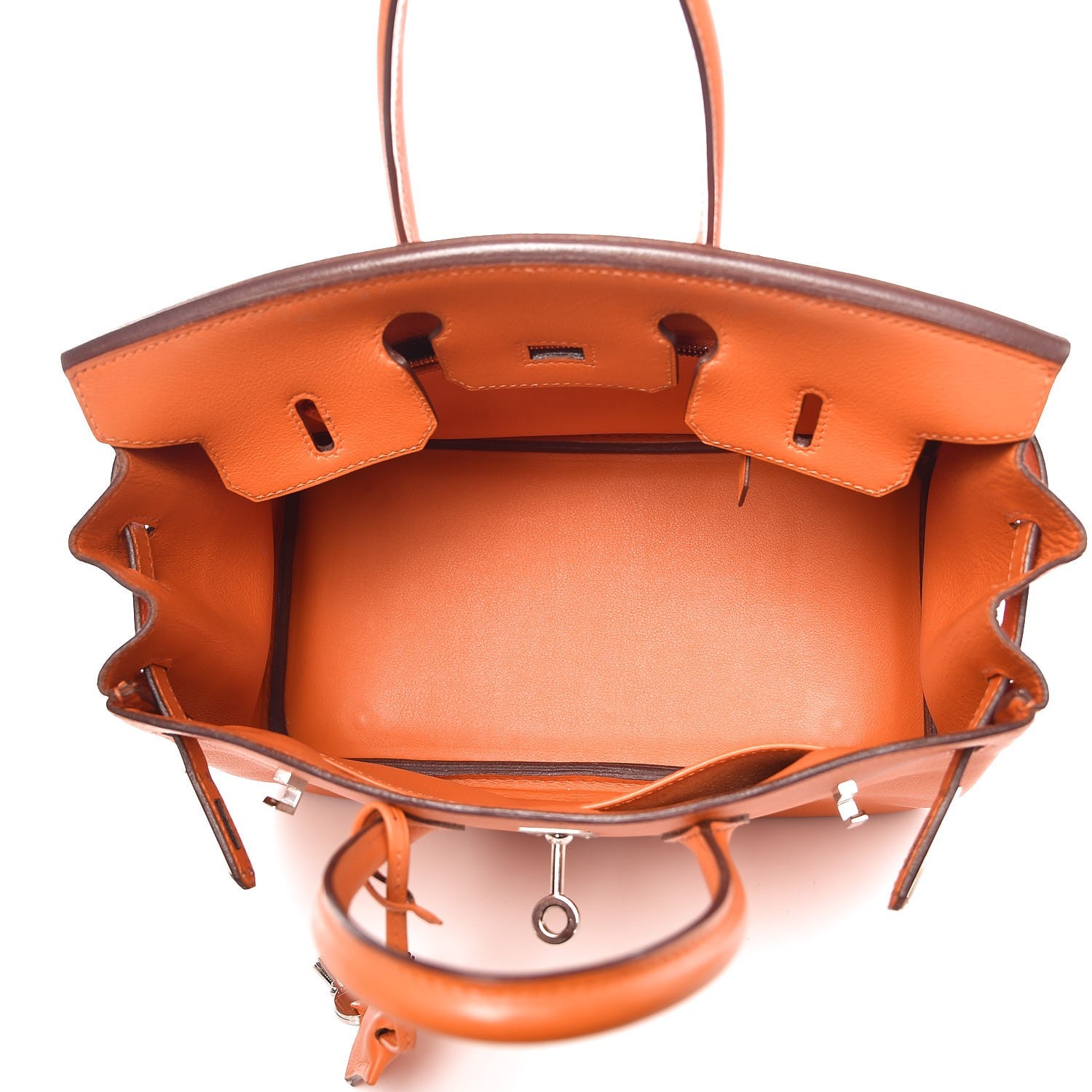 Hermes Swift Birkin 25 Orange 5 of 31