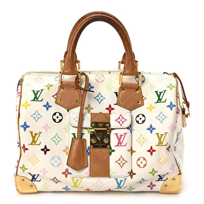 Louis Vuitton Monogram Speedy 30 White 1 of 7