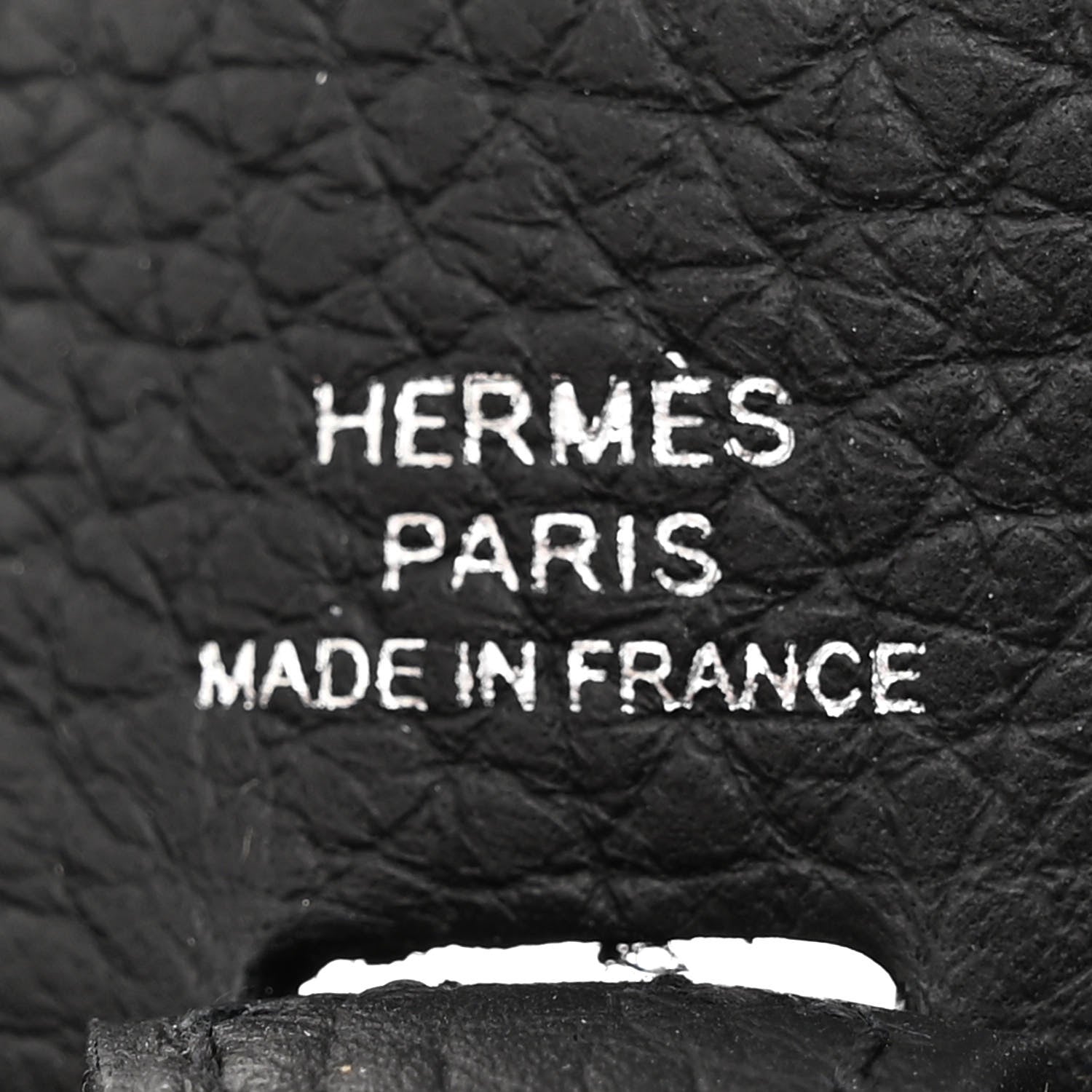 Hermes Taurillon Clemence Evelyne TPM Black 6 of 10