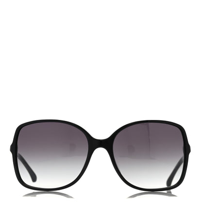 Chanel Lambskin Square Chain Sunglasses 5210-Q Black 2 of 8