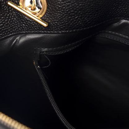 Chanel Caviar CC Shoulder Bag Black 9 of 12