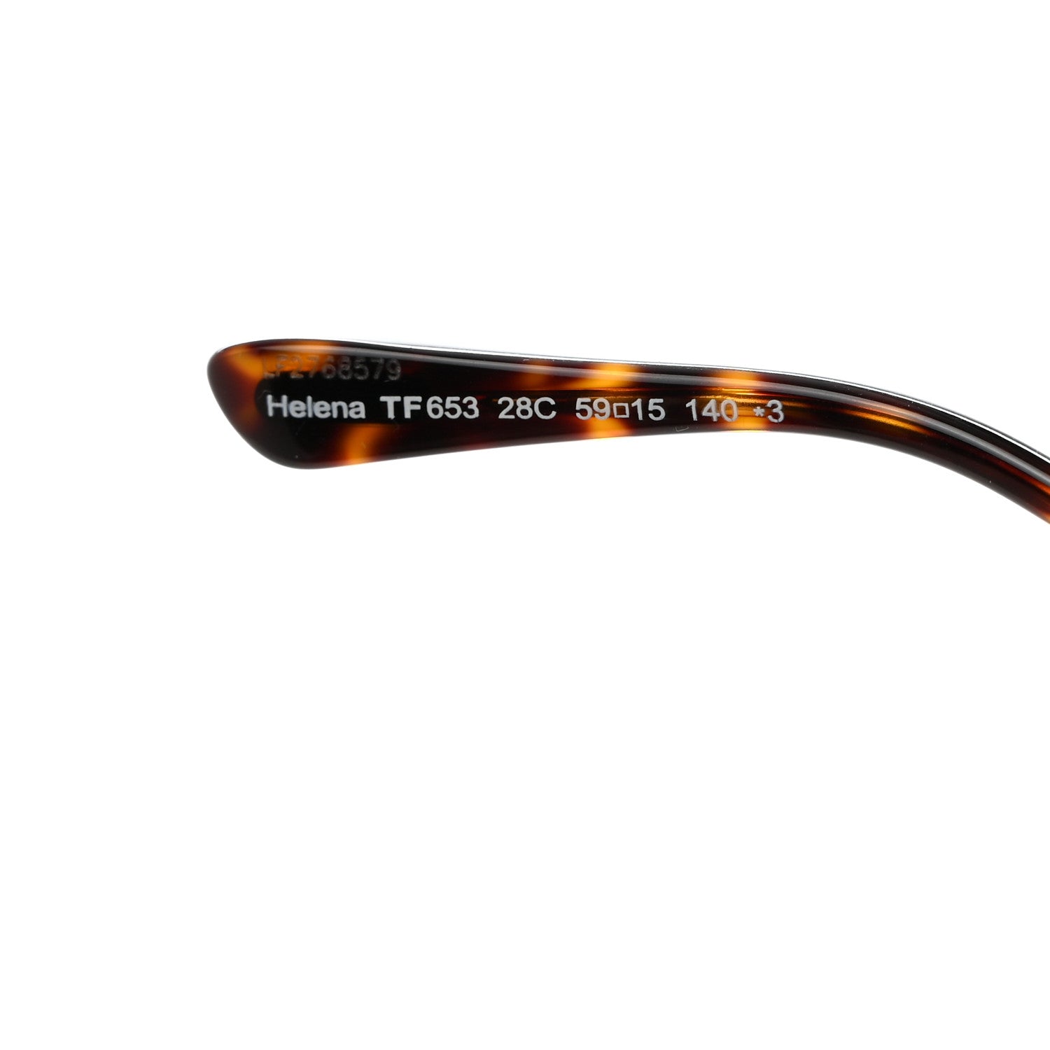 Tom Ford Helena Sunglasses TF653 Gold Tortoise 5 of 7