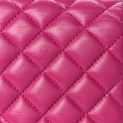 Versace Nappa Quilted Medusa Chain Crossbody Pink 6 of 8