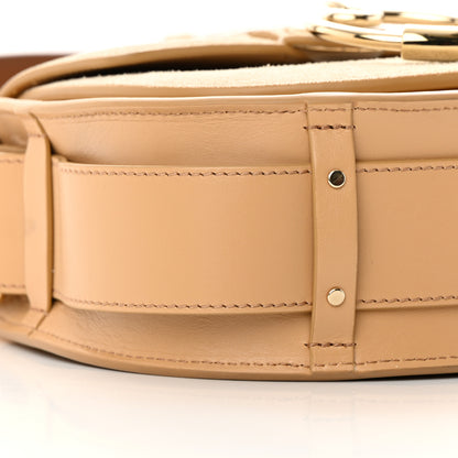 Chloe Calfskin Suede Small Tess Bag Soft Tan 9 of 22