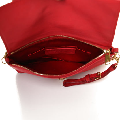 Alexander McQueen Calfskin Skull Crossbody Bag Red 5 of 11