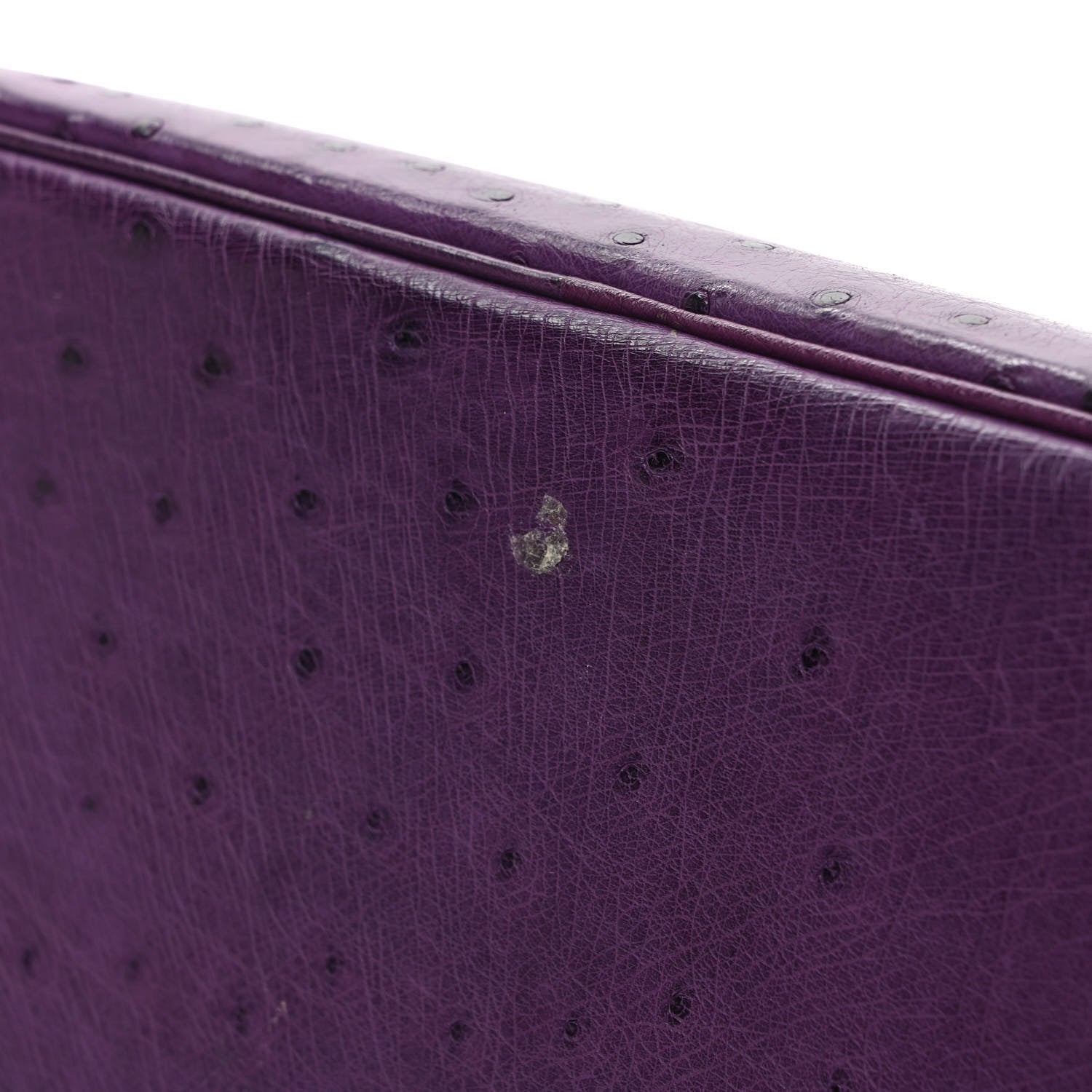 Hermes Ostrich Birkin 30 Violine 11 of 11