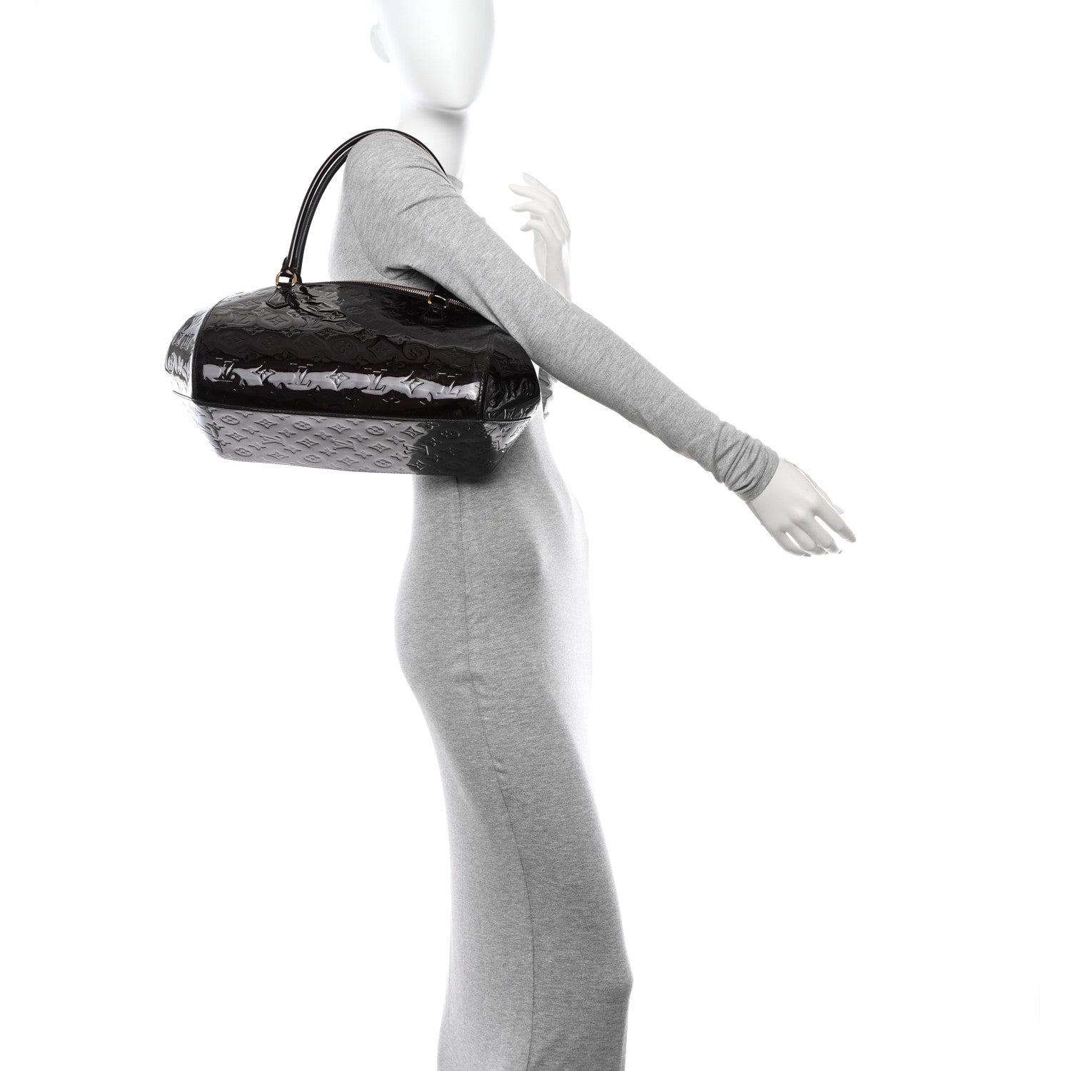 Louis Vuitton Vernis Sherwood GM Amarante 2 of 12