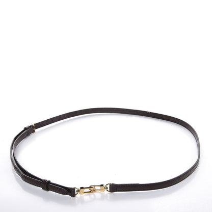 Louis Vuitton Calfskin 16mm Adjustable Shoulder Strap Brown 6 of 6