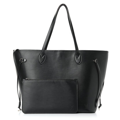 Louis Vuitton Epi Neverfull MM Black 1 of 10