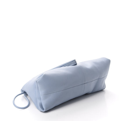 Bottega Veneta Lambskin BV Trine Clutch Ice 4 of 10