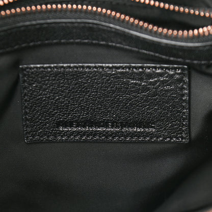 Alexander Wang Pebbled Lambskin Rockie Black Rose Gold Hardware 5 of 7