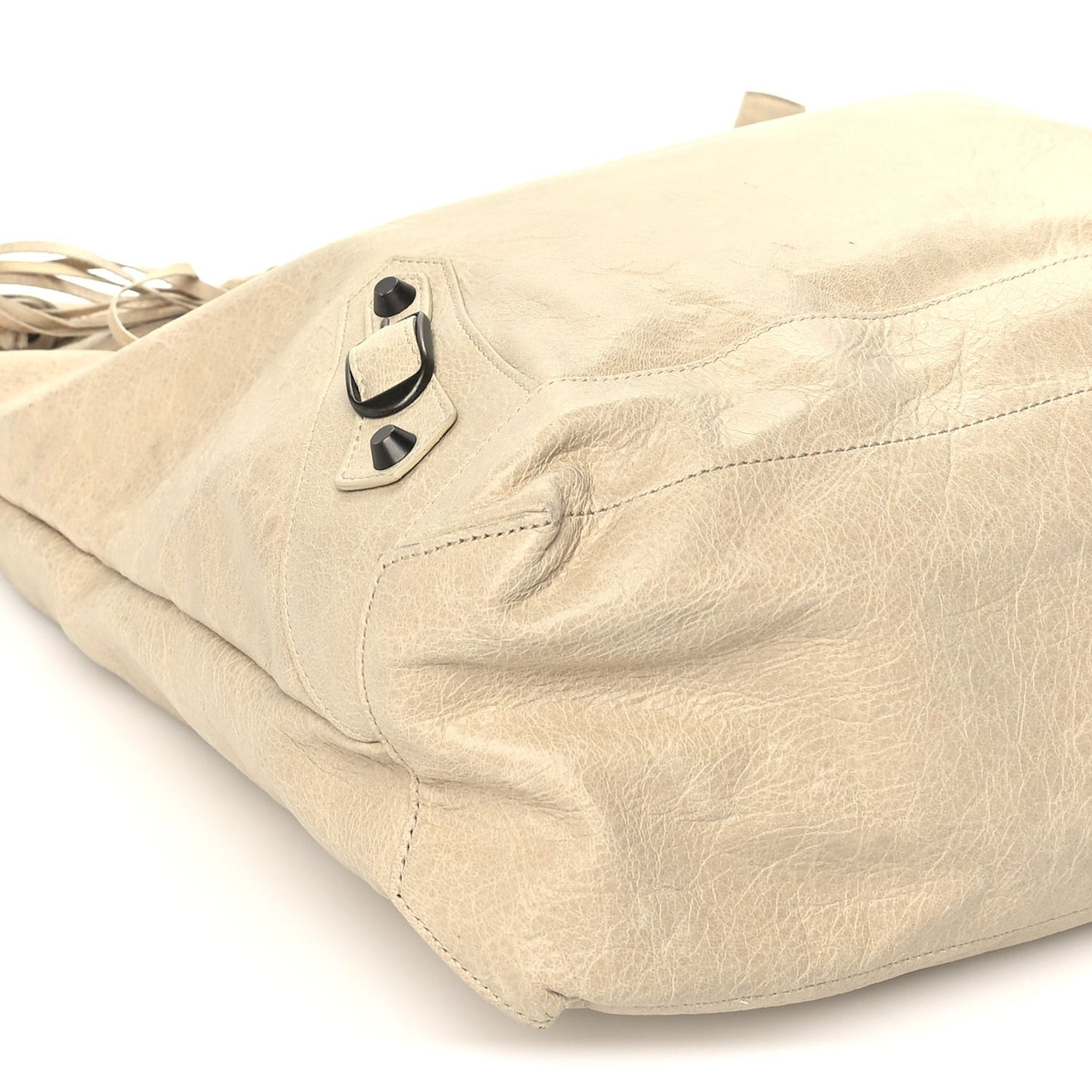 Agneau Giant 21 Silver Hardware Day Hobo  Argent