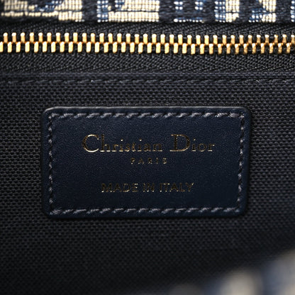 Christian Dior Oblique 30 Montaigne Flap Bag Blue 5 of 9