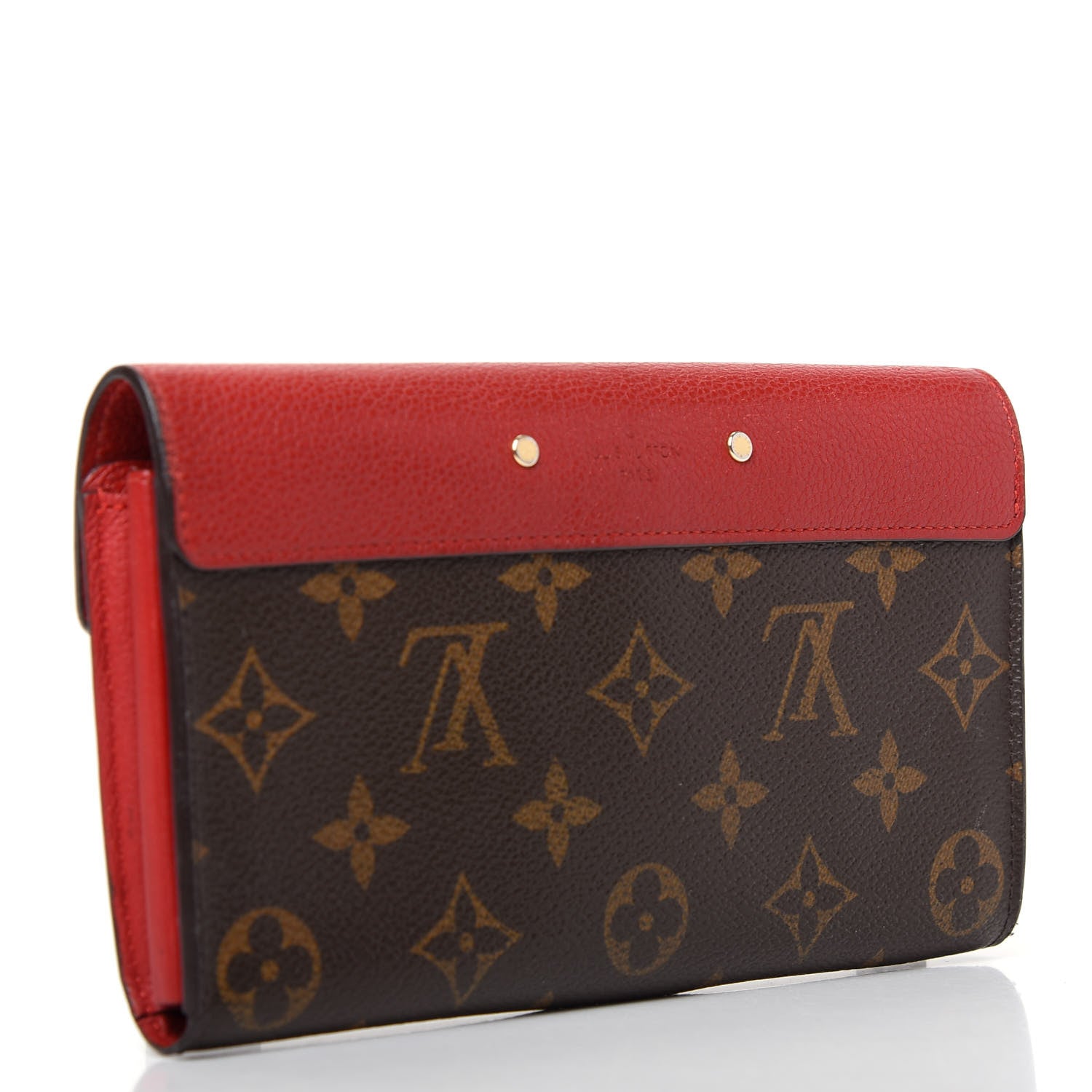 Louis Vuitton Monogram Pallas Wallet Cherry 3 of 7