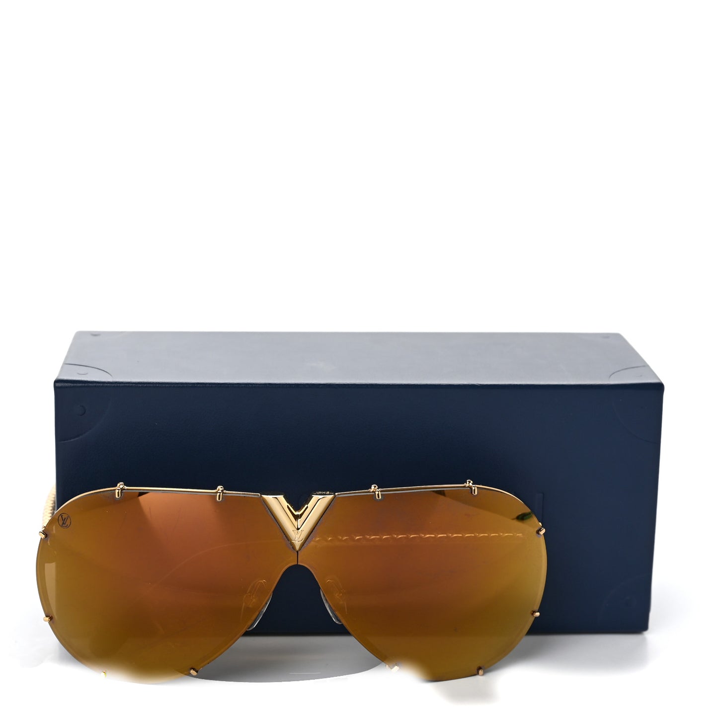 LV Drive Sunglasses Z0896E Gold