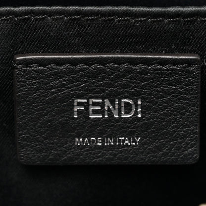 Fendi Shiny Nappa Crystal Croc Tail Mini By The Way Boston Bag Soap Smoky Quartz 6 of 7