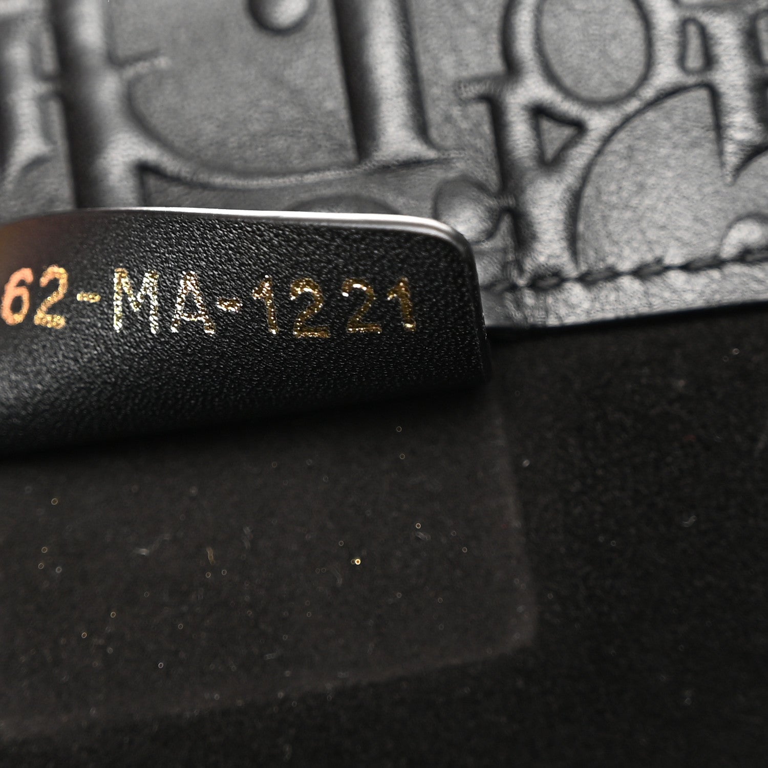 Christian Dior Oblique Calfskin Embossed Large Book Tote Black 7 of 11