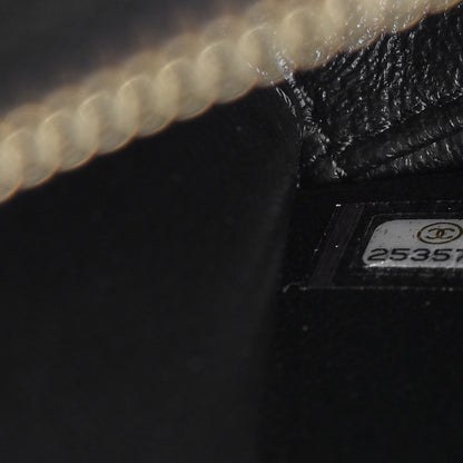 Chanel Caviar Quilted Small CC Filigree Vanity Case Black 8 of 9