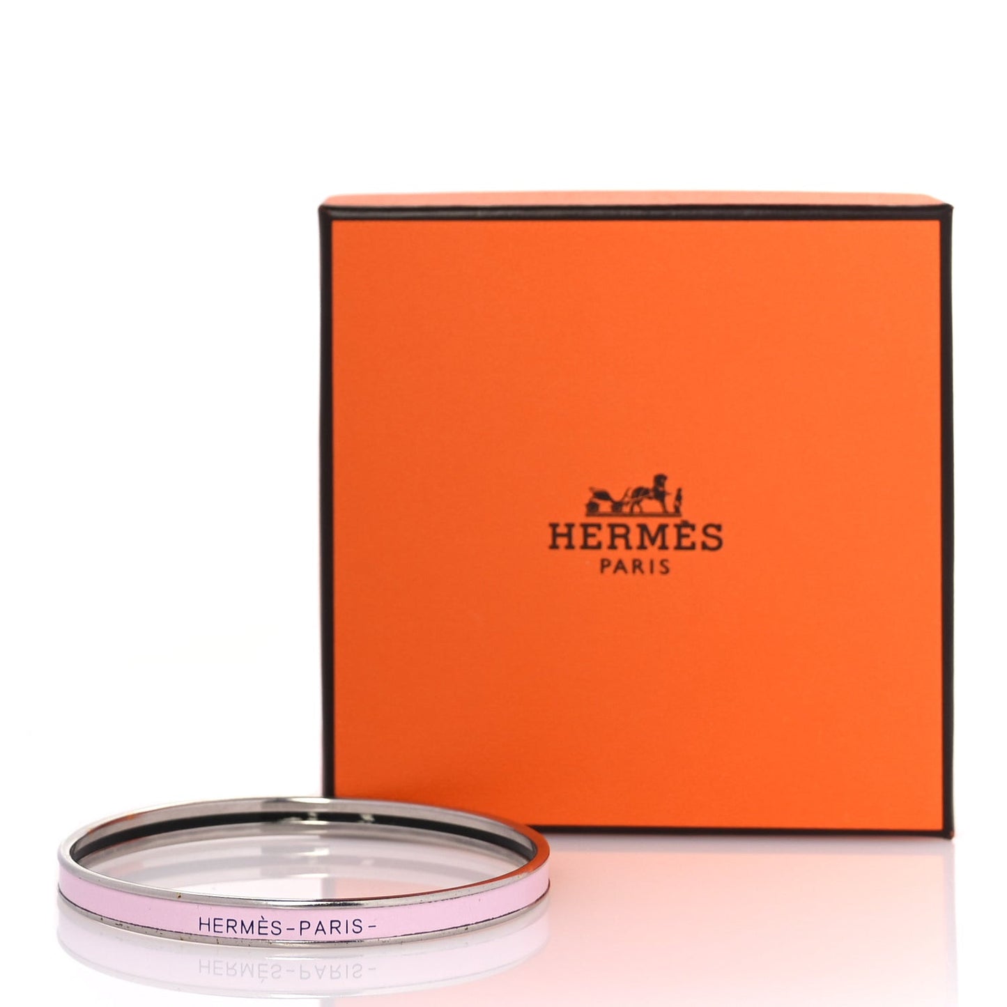 Enamel Extra Narrow Uni Bracelet 65 Rose Dragee