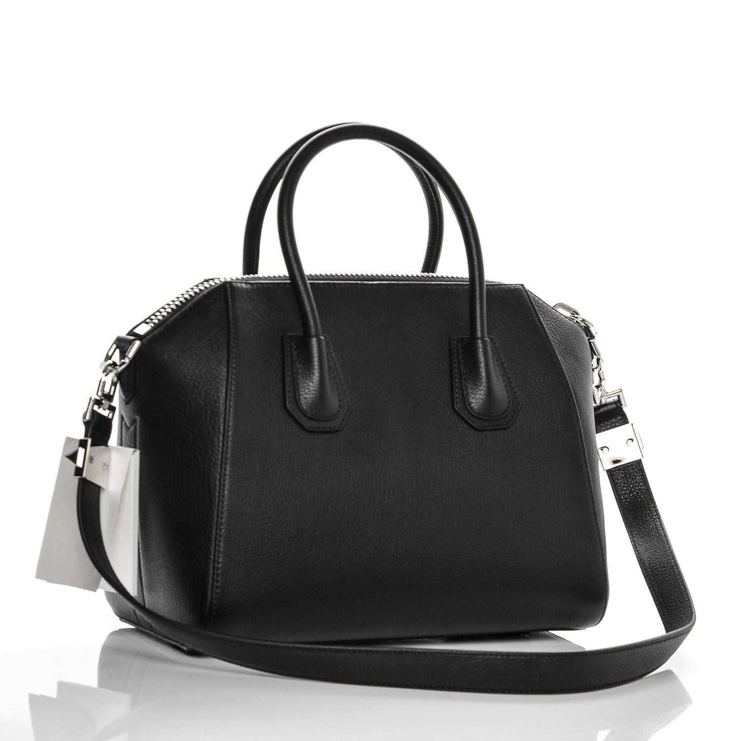 Sugar Goatskin Small Antigona Black