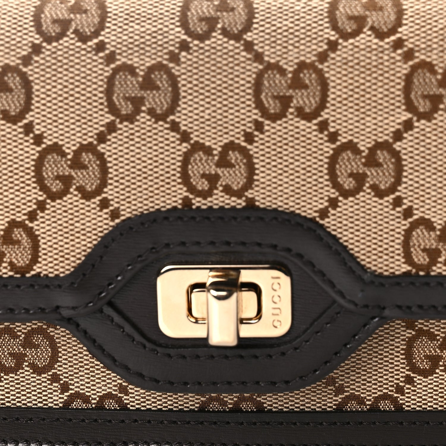 Gucci Monogram Mini Luce Shoulder Bag  Beige Ebony 6 of 8