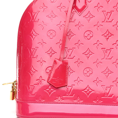 Louis Vuitton Vernis Alma GM Rose Pop 11 of 19