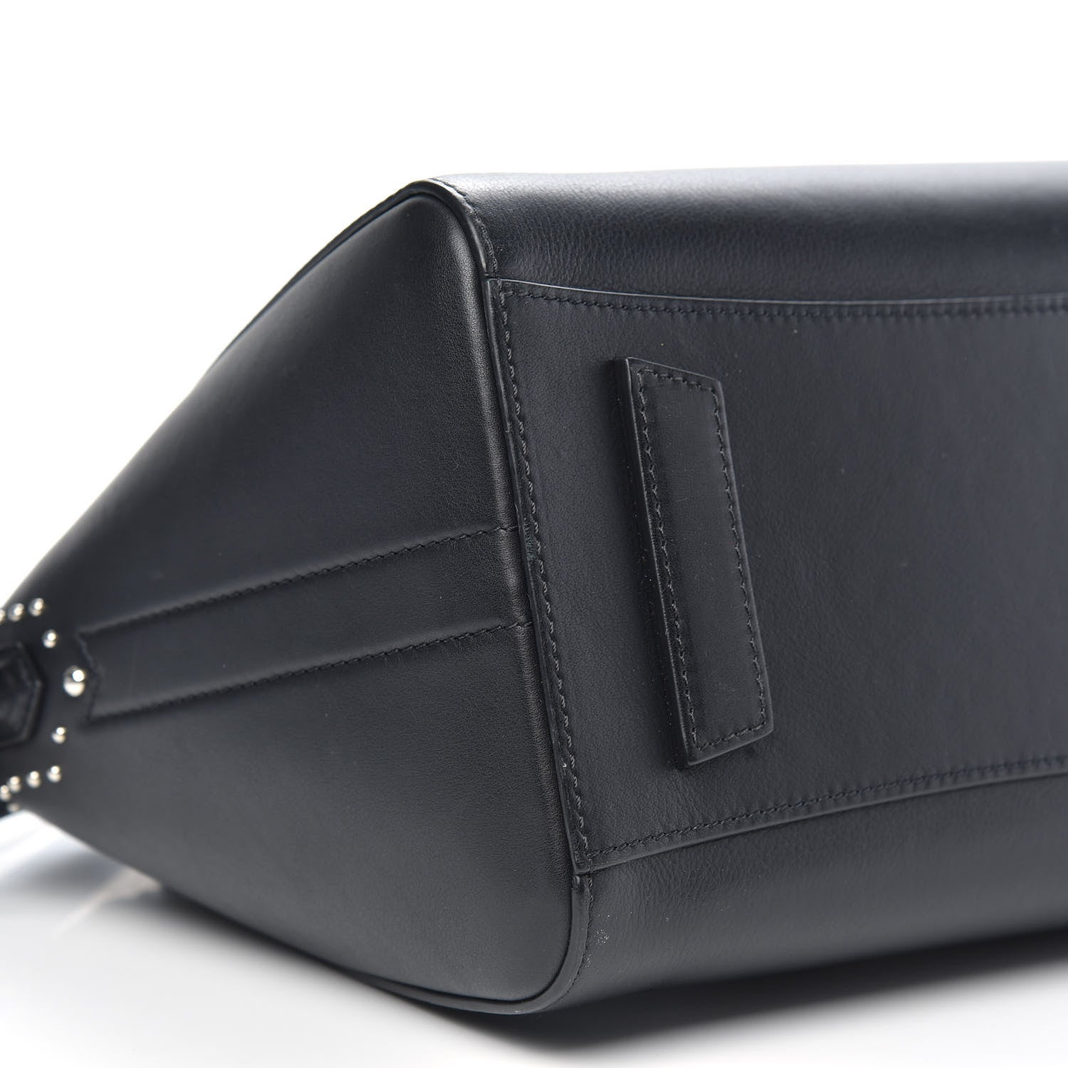 Givenchy Smooth Calfskin Small Studded Antigona Black 8 of 11
