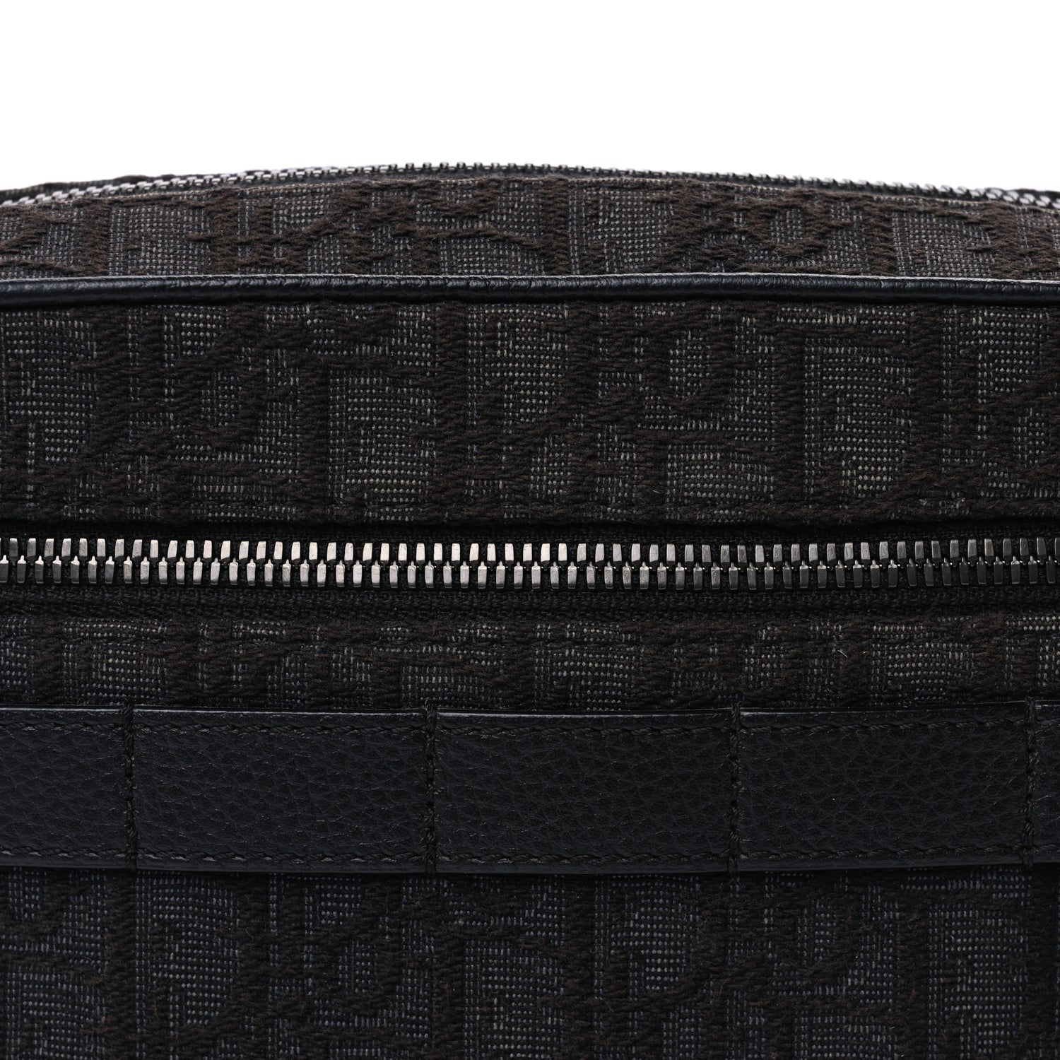 Christian Dior HOMME Oblique Safari Messenger Black 6 of 8