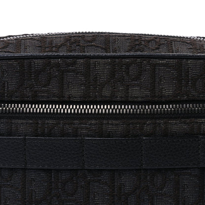 Christian Dior HOMME Oblique Safari Messenger Black 6 of 8