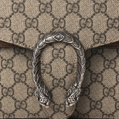 Gucci GG Supreme Monogram Small Dionysus Shoulder Bag Taupe 7 of 9
