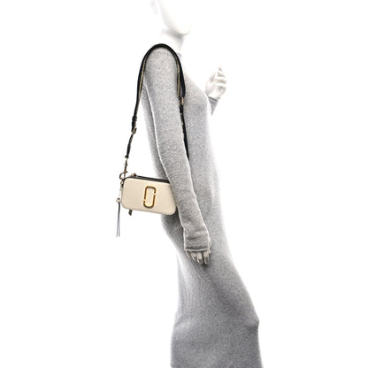 Marc Jacobs Saffiano Small Snapshot Camera Bag New Cloud White Multicolor 2 of 10