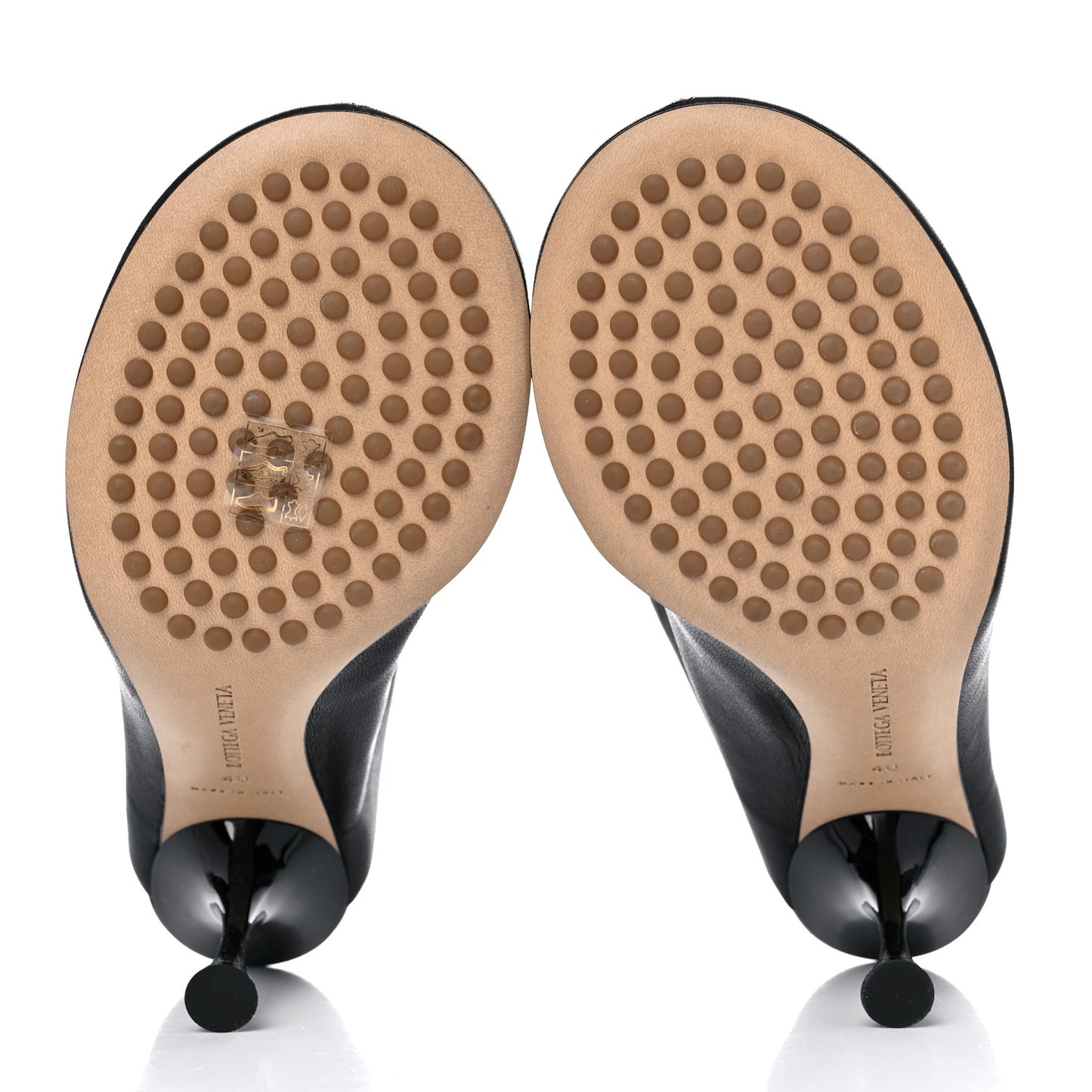 Stretch Nappa Dot Pumps 40 Black
