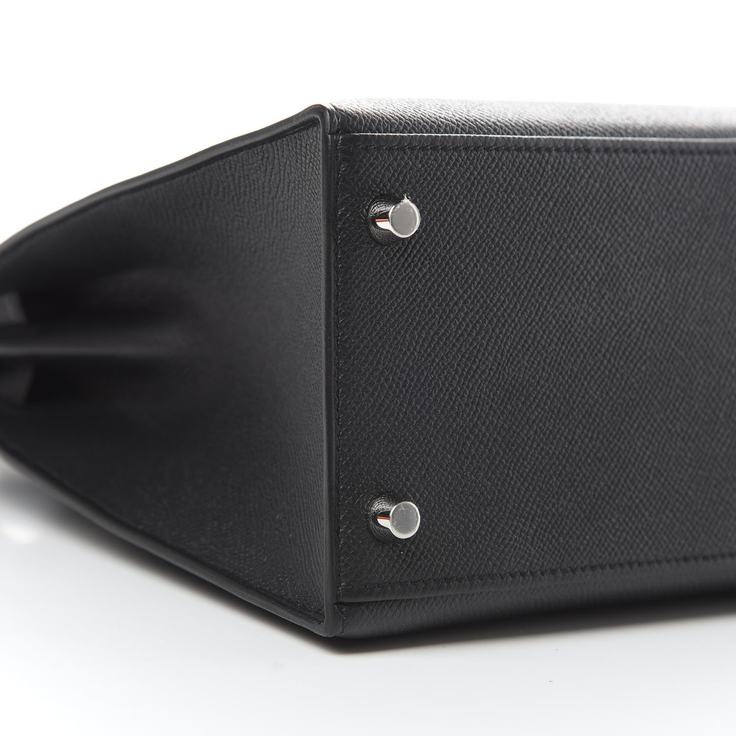 Hermes Epsom Kelly Sellier 28 Black 9 of 12