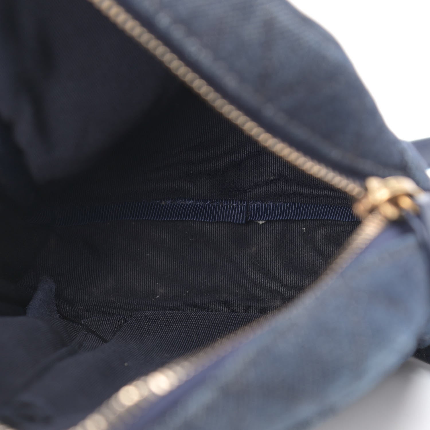 Chanel Washed Denim Quilted Reissue Camera Case Black 4 of 9