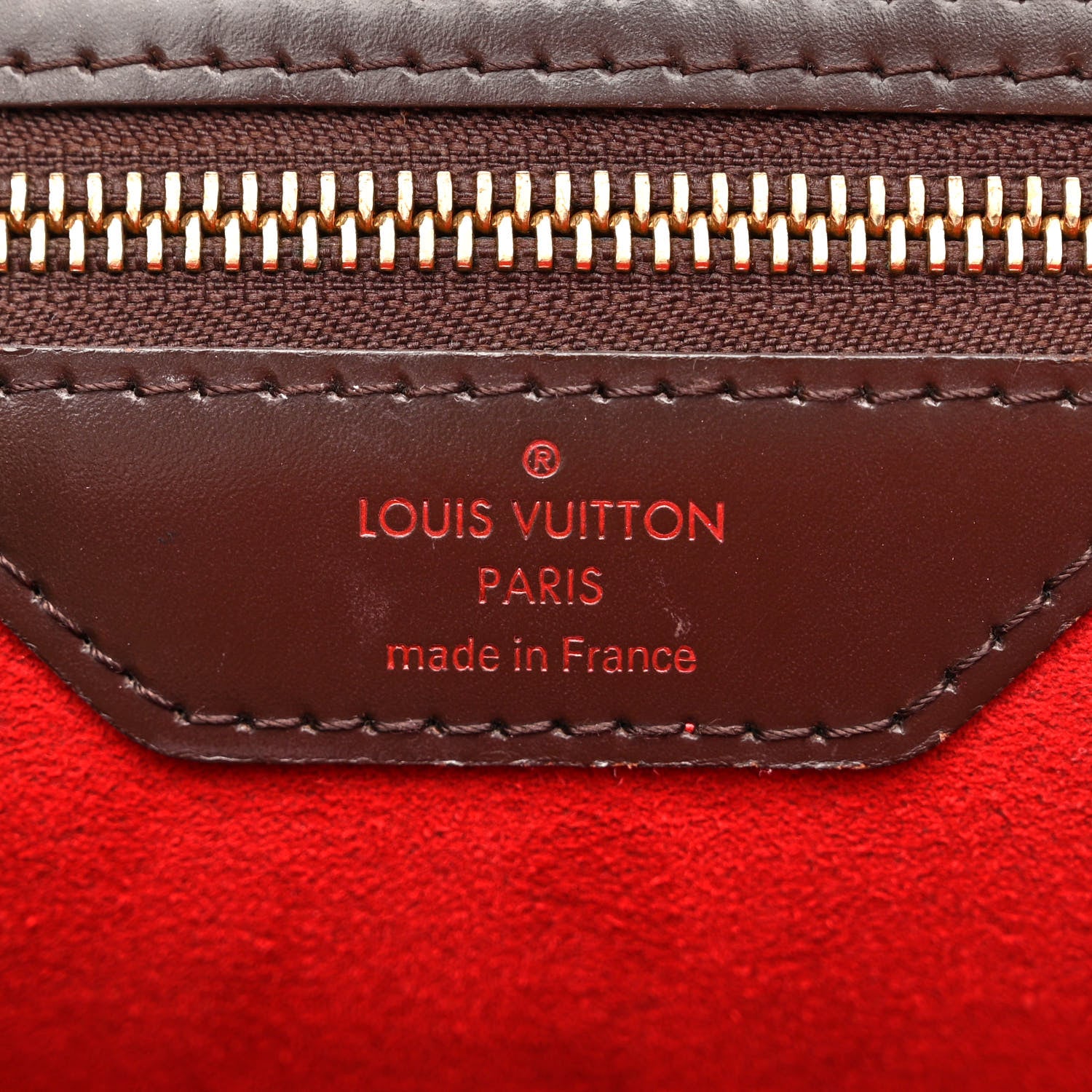 Louis Vuitton Damier Ebene Bergamo MM 6 of 13