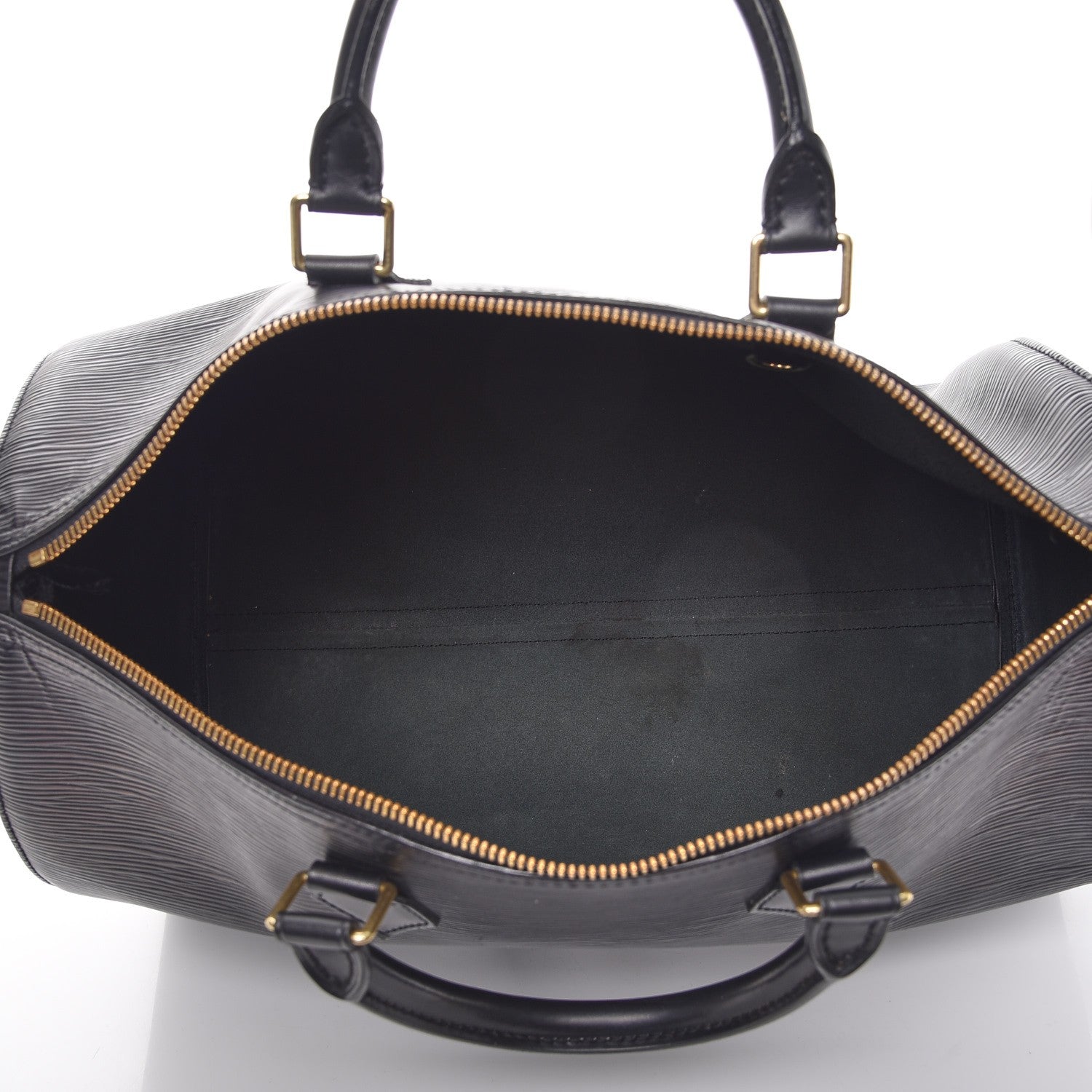 Louis Vuitton Epi Speedy 35 Black 5 of 13