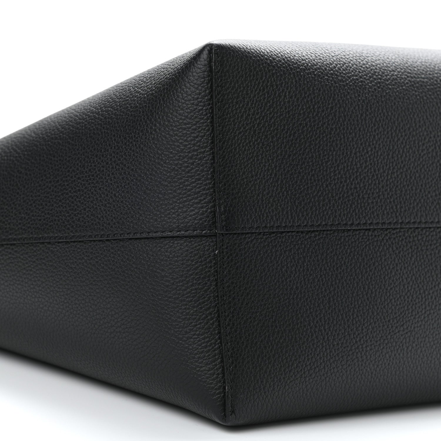 Alexander McQueen Grained Calfskin Skull Open Shopper Tote Black 10 of 11