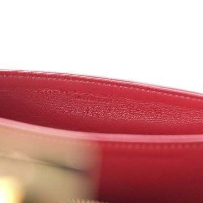 Celine Shiny Calfskin Small C Bag Red 9 of 10