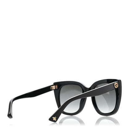 Gucci Cat Eye Sunglasses GG0164S Black 4 of 8