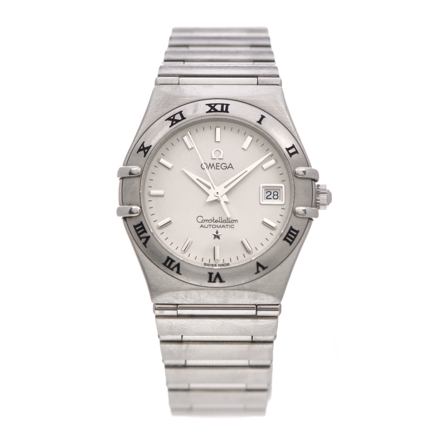 Omega Stainless Steel 27mm Constellation Automatic Watch White 766.1201 1 of 4