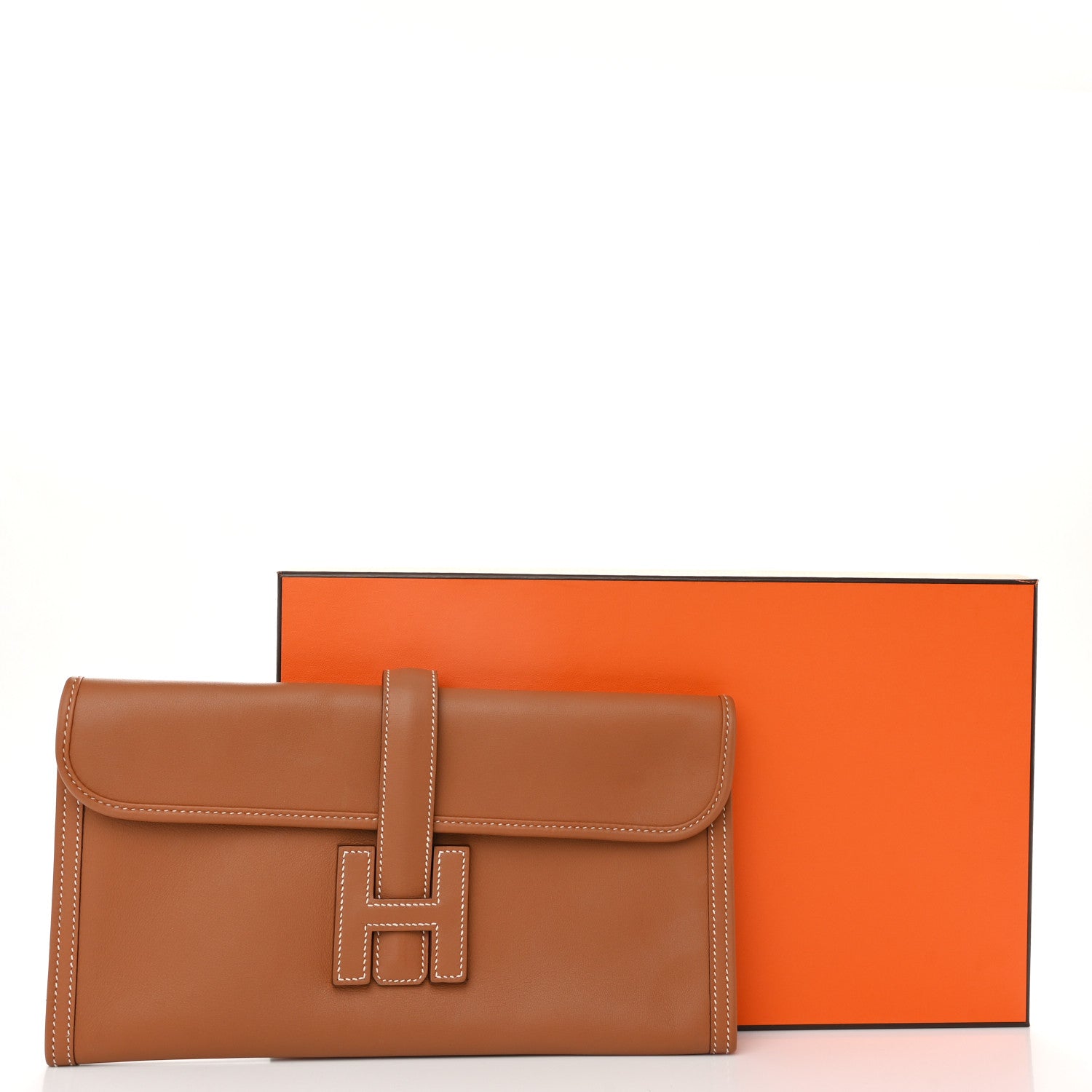 Hermes Swift Jige Elan 29 Clutch Gold 11 of 11