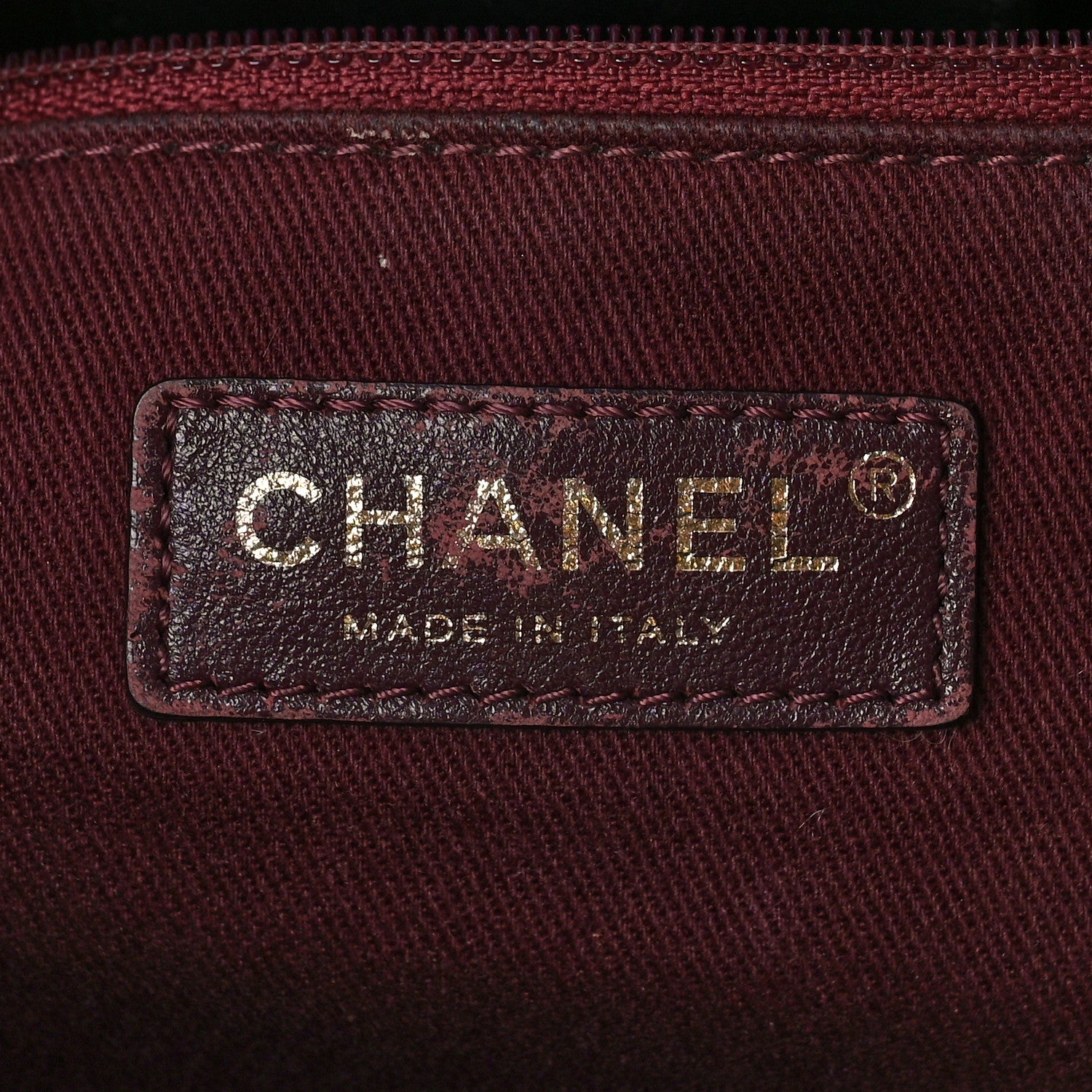 Chanel Aged Calfskin Quilted Large Coco Handle Shopping Tote Black 6 of 12