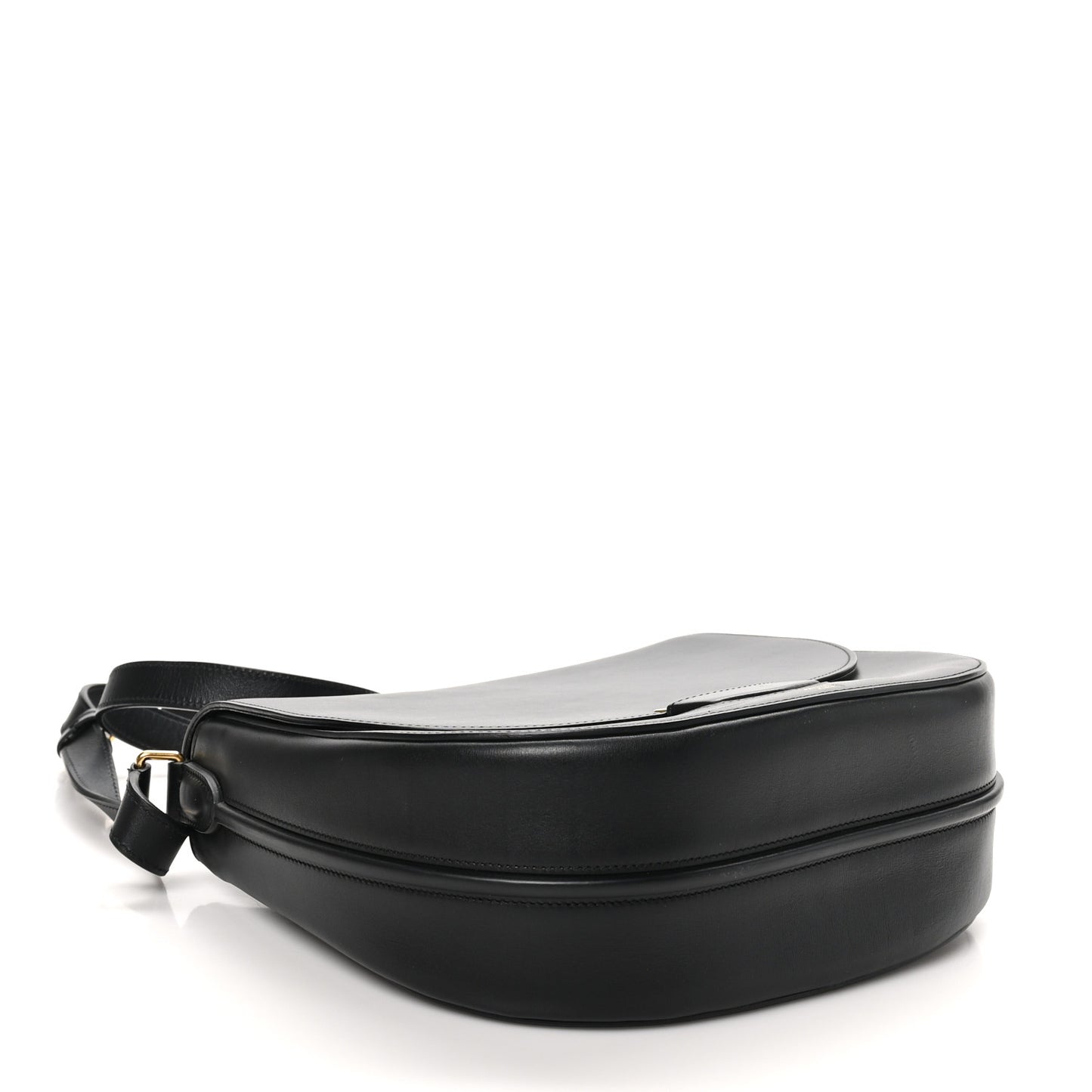 Satin Calfskin Medium Trotteur Black