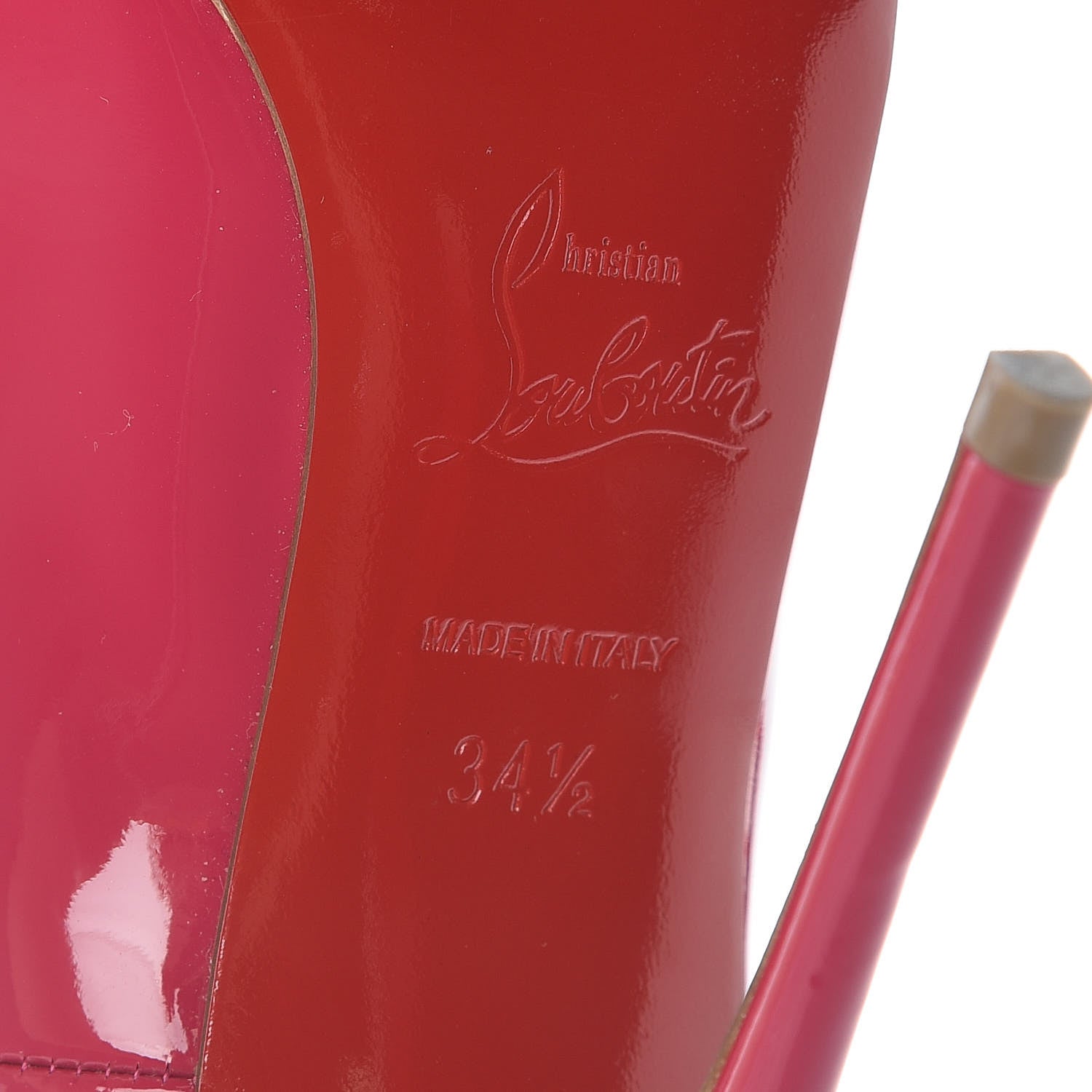 Christian Louboutin Patent So Kate 120 Pumps 34.5 Rosa 9 of 12