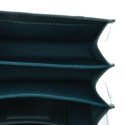 Bulgari Calfskin Serpenti Forever Top Handle Emerald Green 6 of 12