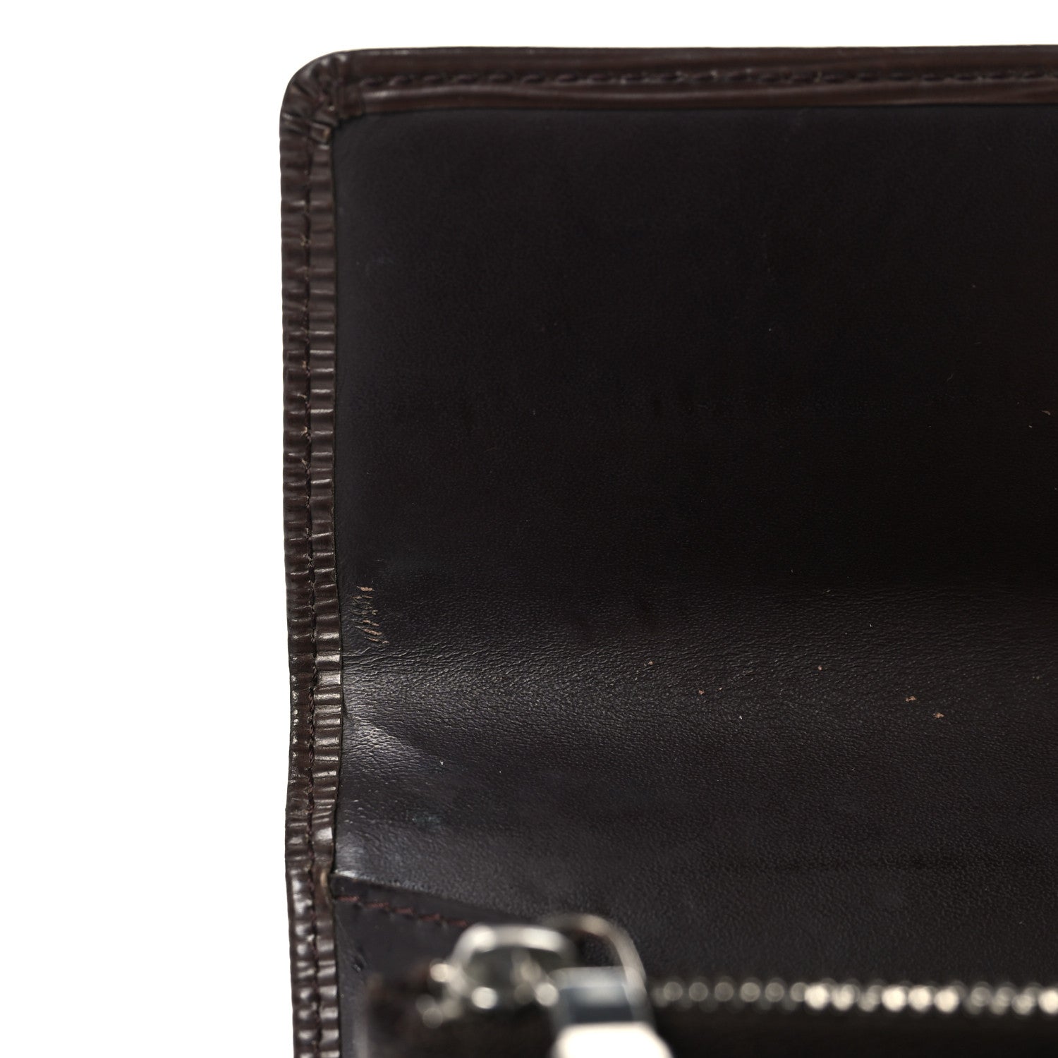 Louis Vuitton Epi Sarah Wallet Dark Brown 7 of 7